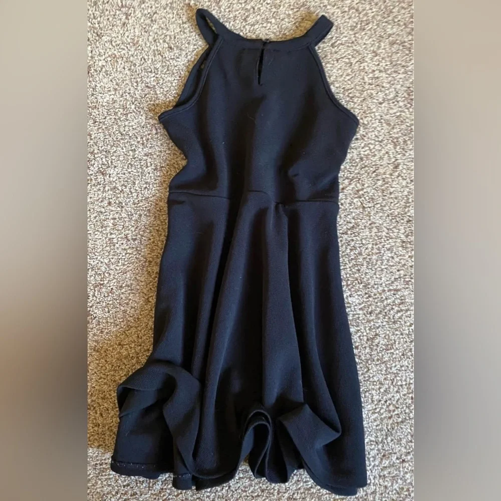 Children’s Place Black Strapless Dress - size 10/12
